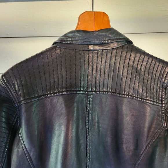 Treasure and Bond Leather Moto Jacket Size M - Picture 7 of 10